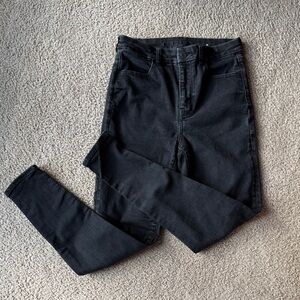 American Eagle Next Level Stretch Black Jegging Jeans Size 8